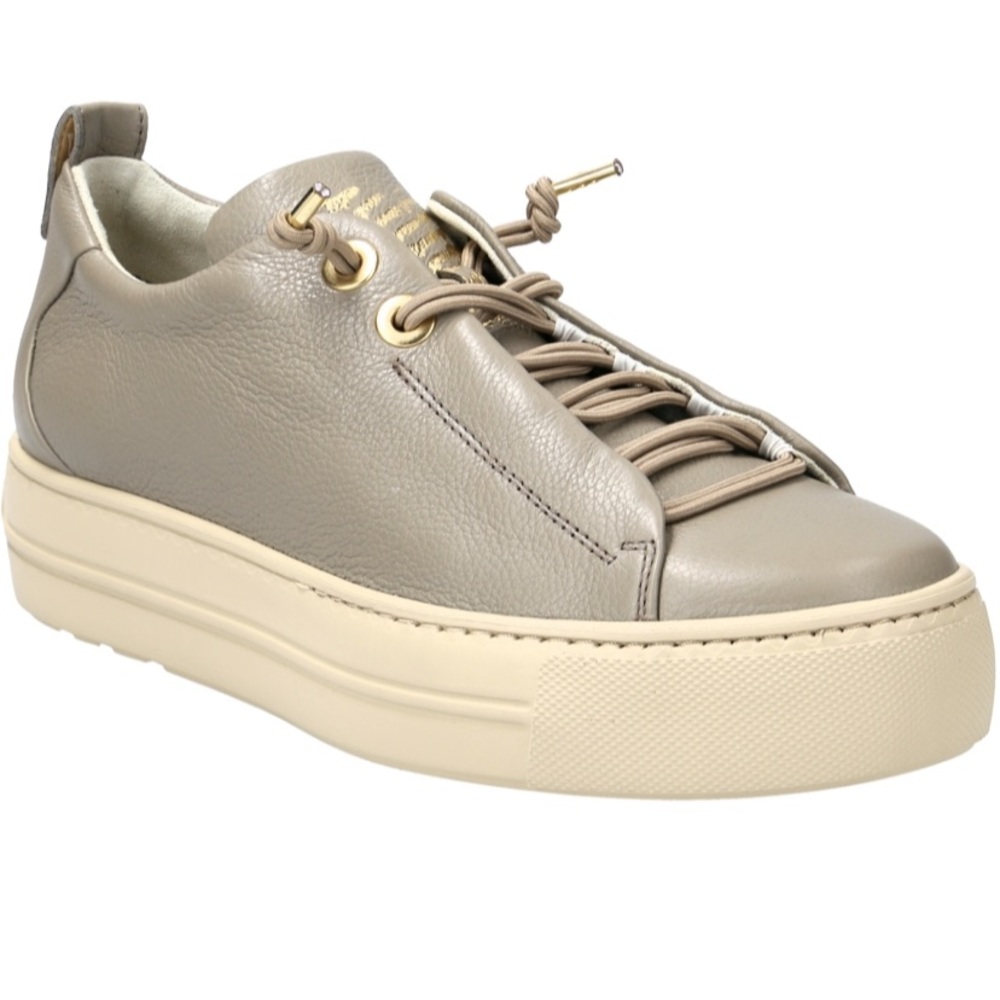 PAUL GREEN Faye Sneaker. US 7    Khaki green      UK 4 1/2